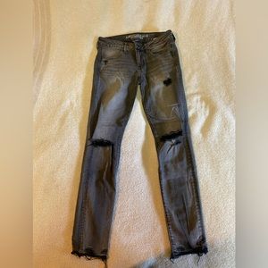 American Eagle super low jegging